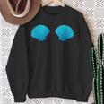 Mermaid Shell Bra Top Festival Shell Party Sweatshirt Geschenke für alte Frauen