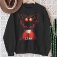 Mothman Moth Lamp Weirdcore Oddly Specific Meme Sweatshirt Geschenke für alte Frauen