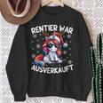 Reindeer War Sold Out Reindeer Christmas Sweatshirt Geschenke für alte Frauen