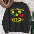 Sheep Head Slogan Card Game Shot Cotton Sweatshirt Geschenke für alte Frauen