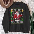 Ugly Christmas Darts Feliz Navidarts Sweatshirt Geschenke für alte Frauen