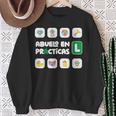 Futuro Abuelo En Prácticas Orgulloso Abuelo Abuelos Camisa de entrenamiento Regalos para ancianas