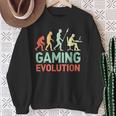 Gaming Evolution Humorideojuego Diciendo Divertido Gamers Camisa de entrenamiento Regalos para ancianas