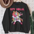 Gaming Spy Unicorn Ninja Gamer Gaming Enthusiast Sweatshirt Geschenke für alte Frauen