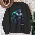 Gorilla Monkey Gym Wear Bodybuilding Workout Motivation Sweatshirt Geschenke für alte Frauen