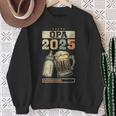 Grandpa 2025 Pregnancy Announcement Expecting Grandfather Sweatshirt Geschenke für alte Frauen