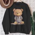 Great Teddy Bear In Soft And Cosy Pyjamas Sweatshirt Geschenke für alte Frauen