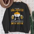 Grillmeister Hol Mir Ein Bier Grillmeister Hol Sweatshirt Geschenke für alte Frauen