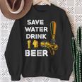 Guardar Agua Bebida Cerveza Citas Divertidas Cerveza Beber Camisa de entrenamiento Regalos para ancianas