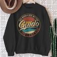 Guido The Man Of Mythos The Legend First Name Sweatshirt Geschenke für alte Frauen