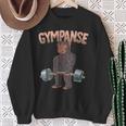 Gympanse Bodybuilding Fitness Gym Sweatshirt Geschenke für alte Frauen