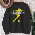 Hamborn Football Kicken Fan Nrw Stadium Yellow Sweatshirt Geschenke für alte Frauen