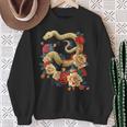 Happy Lunar New Year 2025 Year Of The Snake Zodiac Sweatshirt Geschenke für alte Frauen