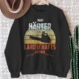 Hard Hardener Landscaper Chainsawintage Sweatshirt Geschenke für alte Frauen