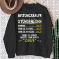 Heating Builder Hourly Wage Sanitary Mechanic Work Sweatshirt Geschenke für alte Frauen