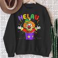 Helau Clown In Box Costume For Carnival Fancy Dress Sweatshirt Geschenke für alte Frauen