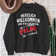 Herzlich Willkommen Im False Film S Sweatshirt Geschenke für alte Frauen