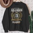 Het Is Een Adamson Ding Je Zou Het Niet Begrijpen Adamson Naam Sweatshirt Geschenke für alte Frauen