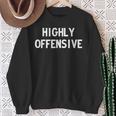 Highly Offensive Camisa de entrenamiento Regalos para ancianas