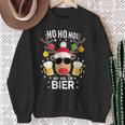 Ho Ho Hol Mir Mal Ein Bier Reindeer Christmas Sweatshirt Geschenke für alte Frauen