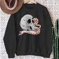 Hognose Snake Skull Albino Morph Dramatic Danger Noodle Premium Sweatshirt Gifts for Old Women