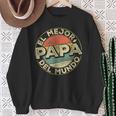 Hombre Día Del Padre Hombres El Mejor Papá Del Mundo Padre Camisa de entrenamiento Regalos para ancianas