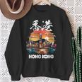 Hong Kong Harbor City Attractions Hkg Asia Souvenir Sweatshirt Geschenke für alte Frauen