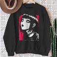 Horror Anime Manga Japan Japanese Creepy Kawaii Goth Punk Sweatshirt Geschenke für alte Frauen