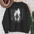 Horror Baphomet Craft Satan Goat Scary Halloween Season Sweatshirt Gifts for Old Women