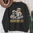 Humble Rapper Teddy Bear Hustle Sweatshirt Gifts for Old Women