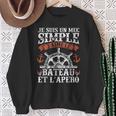 Humour Bateau Capitaine Marin Bateaux Bateau Sweater e Cadeaux pour les femmes âgées