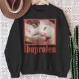 Ibuprofen Cat Meme Sweatshirt Geschenke für alte Frauen