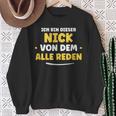 Ich Bin Dieser Nick Ich Bin Dieser Sweatshirt Geschenke für alte Frauen