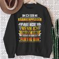 Ich Bin Krankenpfleger Ich Bin Sweatshirt Geschenke für alte Frauen