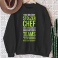 Ich Bin Stolzer Chef Boss Chef Sweatshirt Geschenke für alte Frauen