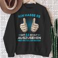 Ich Hasse Es Mit 66 So Gut Aussehen Was Soll Ich Machen Sweatshirt Geschenke für alte Frauen