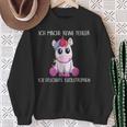 Ich Mache Keine Fehler Ich Erschaffe Katastrophen Einhorn Sweatshirt Geschenke für alte Frauen