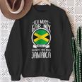 Ich Muss Gar Nix Ich Muss Nur Nach Jamaica Sweatshirt Geschenke für alte Frauen