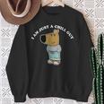 I'm Just A Chill Guy Meme Sweatshirt Geschenke für alte Frauen