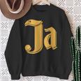 Ja Oktoberfest Vintage German Bavarian Yes Sweatshirt Gifts for Old Women
