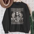 Jesus Birthday Boy Happy Birthday Jesus Ugly Christmas Sweatshirt Geschenke für alte Frauen