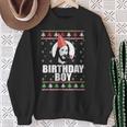 Jesus Nasty Christmas Knitted Jacket With Birthday Boy Sweatshirt Geschenke für alte Frauen