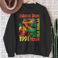 Jusrassic Park Isla Nublar 1993 Tour Poster Sweatshirt Geschenke für alte Frauen