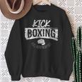 Kickboxing Boxer Kickboxer Kick Boxing Sweatshirt Geschenke für alte Frauen