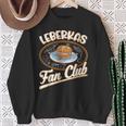 Leberkas Fan Club Bavarian Liver Cheese Sweatshirt Geschenke für alte Frauen