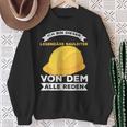 Legendary Construction Manager Builder Construction Site Saying Sweatshirt Geschenke für alte Frauen