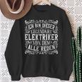 Legendary Electronician Work & Work Electrician Sweatshirt Geschenke für alte Frauen