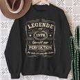 Legends 1976 Born intage 1976 Birthday Sweatshirt Geschenke für alte Frauen