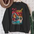 Level 33 Years Birthday Gamer 33Rd Birthday Sweatshirt Geschenke für alte Frauen