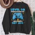 Level 9 Jahre Geburtstags Junge Gamer 2016 Geburtstag Sweatshirt Geschenke für alte Frauen